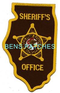 ILLINOIS,A,MOULTRIE COUNTY SHERIFF 3 STATE SHAPED_wm